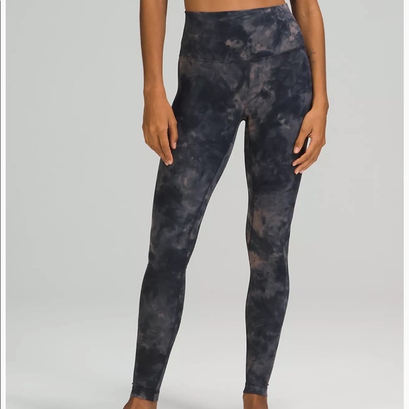 lululemon athletica Pants - NWT Lululemon align high rise pants 31” diamond dye lunar rock true navy sz.6